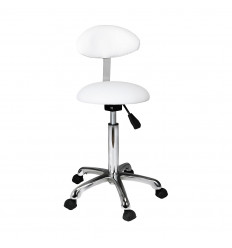 Tabouret avec dossier "Practi +"