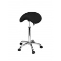 Tabouret selle de cheval "ORGANIC" Noir