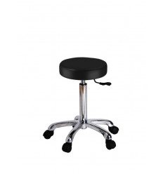 Tabouret selle de cheval ORGANIC Noir