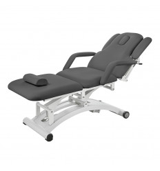 Table de Massage Électrique (PU Gris, 3 Moteurs) "Sphen" 