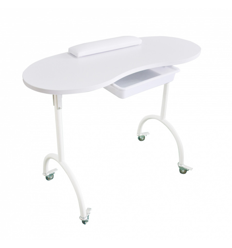 Table manucure pliante pour prothesiste à domicile